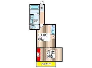 Ｌｉｋｅ亥鼻の物件間取画像